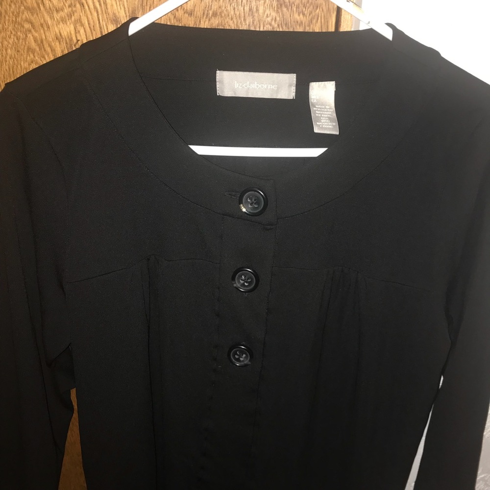 Liz Claiborne black dress jacket